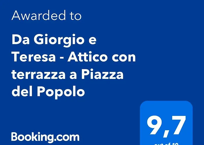 Da Giorgio E Teresa - Attico Con Terrazza A Piazza Del Popolo Apartment